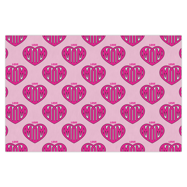Custom Love You Mom X-Large Tissue Papers Sheets - Heavyweight