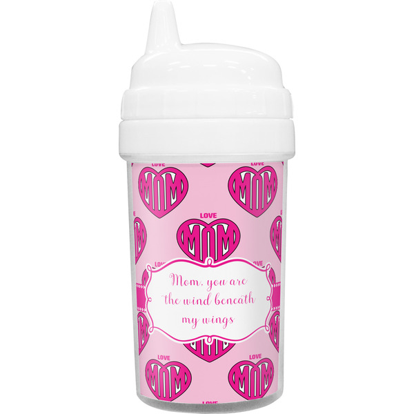 Custom Love You Mom Toddler Sippy Cup