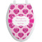 Love You Mom Toilet Seat Decal - Elongated