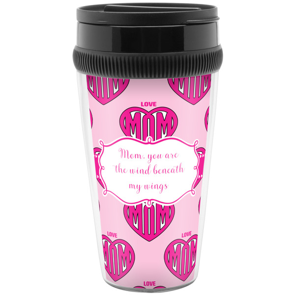 Custom Love You Mom Acrylic Travel Mug without Handle
