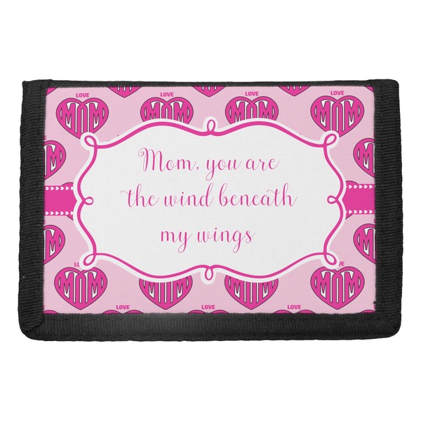 Custom Love You Mom Trifold Wallet