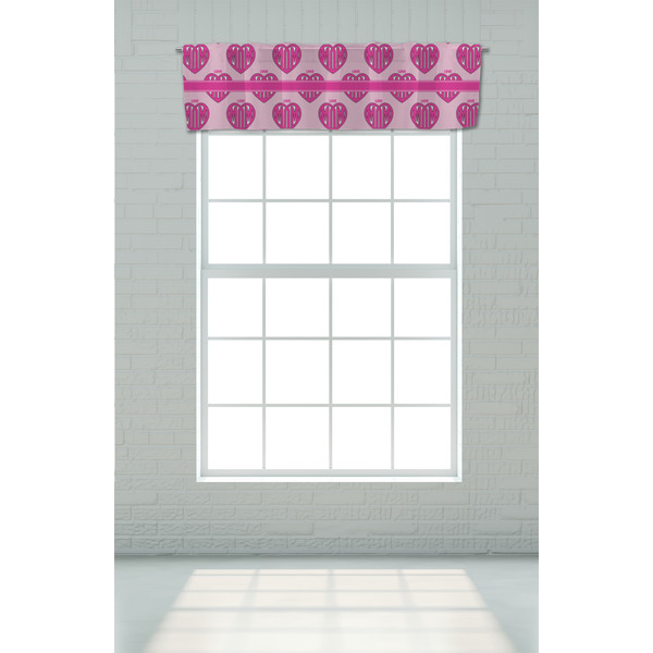 Love You Mom Valance - On window