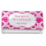 Love You Mom Vinyl Checkbook Cover