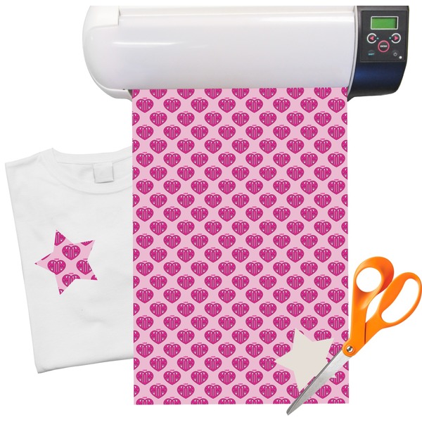 Custom Love You Mom Heat Transfer Vinyl Sheet (12"x18")