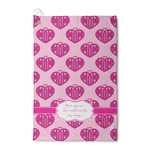 Love You Mom Waffle Weave Golf Towel