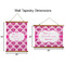Love You Mom Wall Hanging Tapestries - Parent/Sizing