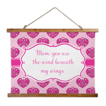 Love You Mom Wall Hanging Tapestry - Wide
