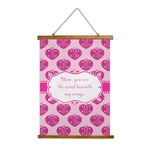 Love You Mom Wall Hanging Tapestry - Tall