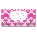 Love You Mom Wall Mounted Coat Rack