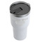 Love You Mom White RTIC Tumbler - (Above Angle View)