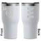 Love You Mom White RTIC Tumbler - Front and Back