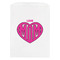 Love You Mom White Treat Bag - Front View