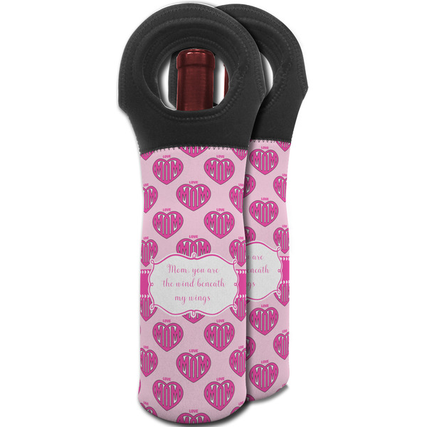 Love You Mom Wine Tote Bag - MAIN