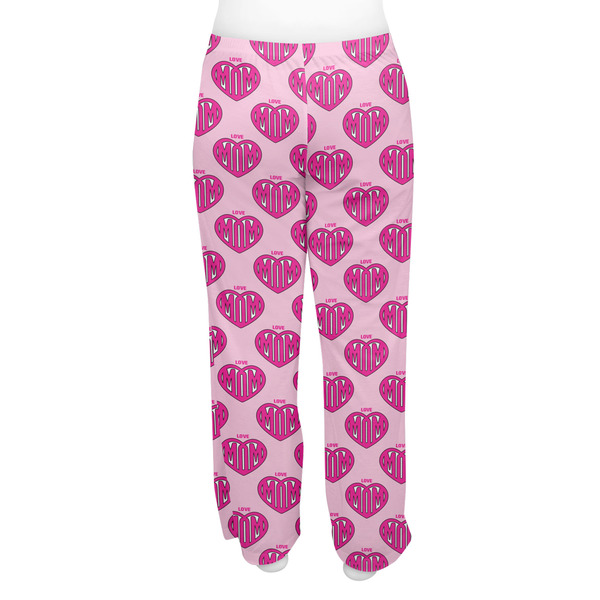 Love You Mom Women's Pj on model - Back