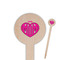 Love You Mom Round Wooden Food Picks