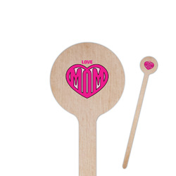 Love You Mom Round Wooden Stir Sticks