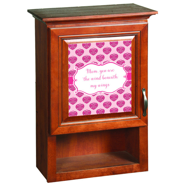 Love You Mom Wooden Cabinet Decal (Medium)