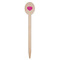 Love You Mom Wooden Food Pick - Oval - Single Pick
