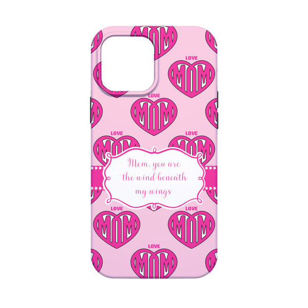 Love You Mom iPhone 13 Mini Tough Case - Back