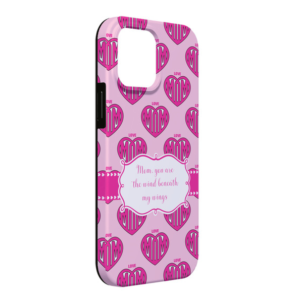 Custom Love You Mom iPhone Case - Rubber Lined - iPhone 13 Pro Max