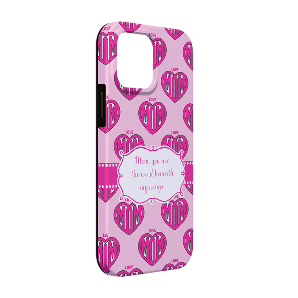 Custom Love You Mom iPhone Case - Rubber Lined - iPhone 13