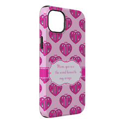 Love You Mom iPhone Case - Rubber Lined - iPhone 14 Plus