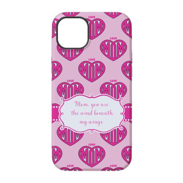 Love You Mom iPhone 14 Pro Tough Case - Back
