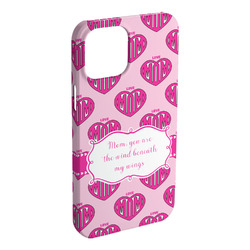 Love You Mom iPhone Case - Plastic