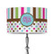Stripes & Dots 12" Drum Lamp Shade - Poly-film (Personalized)
