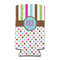 Stripes & Dots Can Cooler (tall 12 oz) (Personalized)