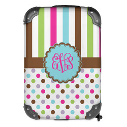 Stripes & Dots Kids Hard Shell Backpack (Personalized)