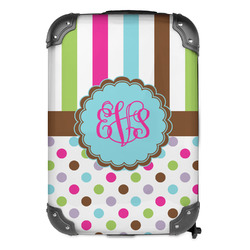 Stripes & Dots Kids Hard Shell Backpack (Personalized)