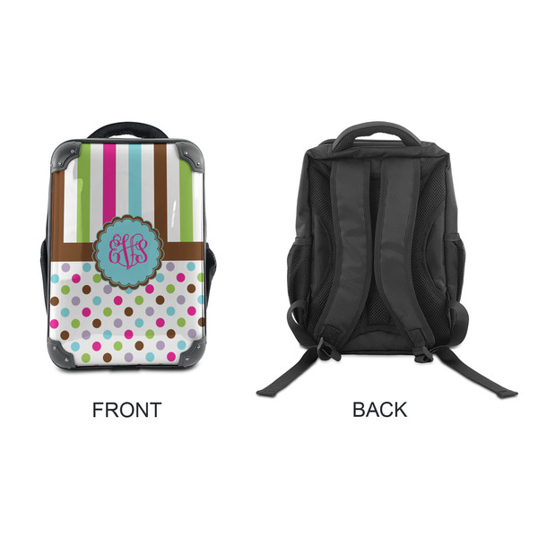 Stripes & Dots 15" Backpack - APPROVAL