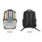 Stripes & Dots 15" Backpack - APPROVAL