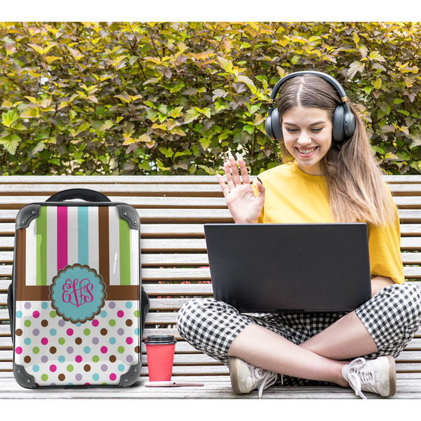 Stripes & Dots 15" Backpack - LIFESTYLE