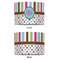 Stripes & Dots 16" Drum Lampshade - APPROVAL (Fabric)