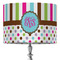Stripes & Dots 16" Drum Lamp Shade - Fabric (Personalized)