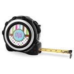 Stripes & Dots Tape Measure - 16 Ft (Personalized)