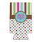 Stripes & Dots Can Cooler (16 oz) (Personalized)