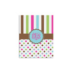 Stripes & Dots Poster - Multiple Sizes (Personalized)
