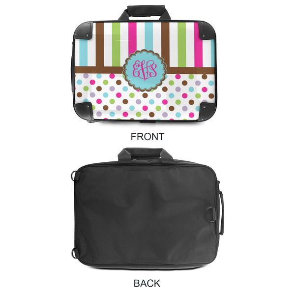 Stripes & Dots 18" Laptop Briefcase - APPROVAL