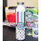 Stripes & Dots 20oz Water Bottles - Full Print - In Context