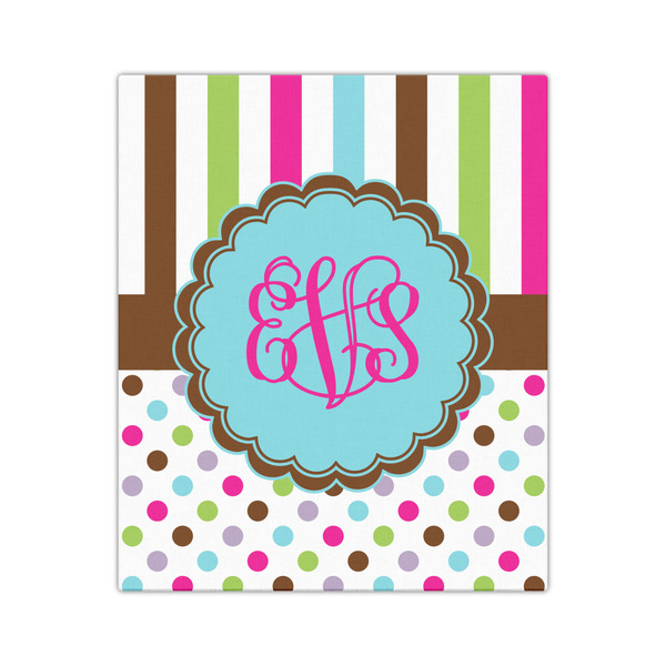 Stripes & Dots 20x24 - Canvas Print - Front View