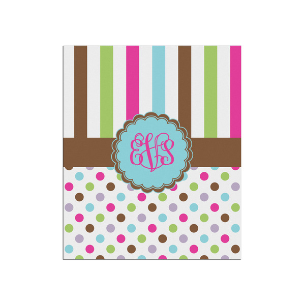 Custom Stripes & Dots Poster - Matte - 20x24 (Personalized)