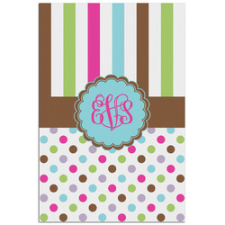 Stripes & Dots Poster - Matte - 24x36 (Personalized)