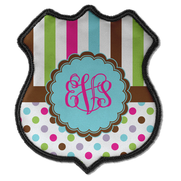 Stripes & Dots 4 Point Shield
