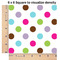 Stripes & Dots 6x6 Swatch of Fabric