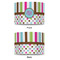 Stripes & Dots 8" Drum Lampshade - APPROVAL (Fabric)