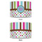 Stripes & Dots 8" Drum Lampshade - APPROVAL (Poly Film)