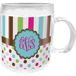 Stripes & Dots Acrylic Kids Mug (Personalized)